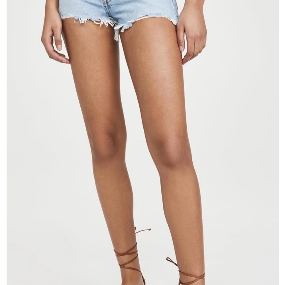 Levi's Light Blue Jean Shorts